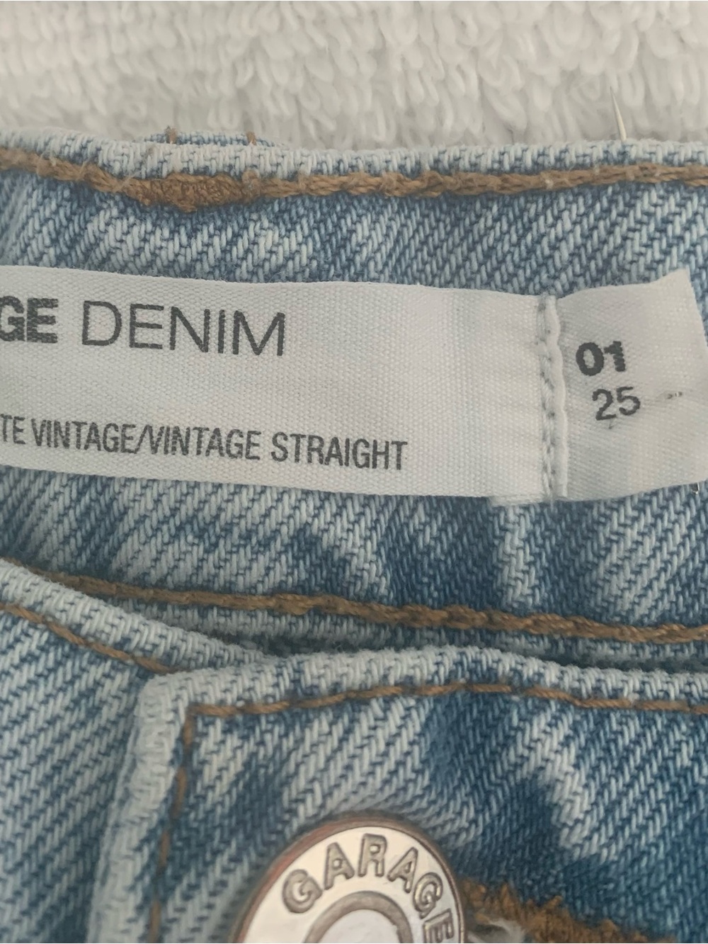 Garage Denim vintage straight jeans - Picture 13 of 13
